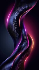 Poster - Purple and Blue Abstract Background