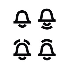 Poster - Notification icon set. Design element illustration icon of ui and technology theme.