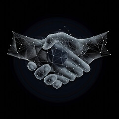 Poster - A hand is shown with a fist in the middle of a circle