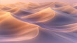 The smooth, undulating sand dunes of a desert at sunset, with the interplay of light and shadow creating soft gradients . 32k, full ultra hd, high resolution