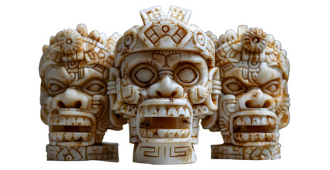 Wall Mural - god Ah Puch( The god of death and the ruler of Mitnal, the Mayan underworld )