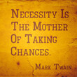 taking chances Twain
