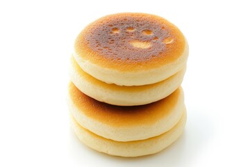 Poster - Japanese pancakes on a white background Dorayaki