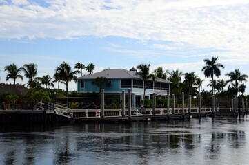 Wall Mural - Marina in the Town Everglades City, Florida