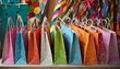 colorful bags