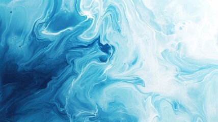 The abstract picture of the two colours between blue and white colour that has been mixing with each other in the form of the ink or liquid to become beautifully view of this abstract picture. AIGX01.