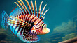 Lionfish in the ocean