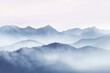 Majestic Mountain Gradient Inspirations: Rolling Fog Texture Overlay Masterpiece