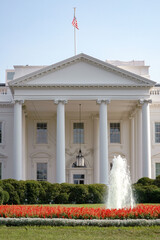 The White House, Official Residence and Workplace of the President of the United States, Located at 1600 Pennsylvania Avenue NW in Washington, D.C.