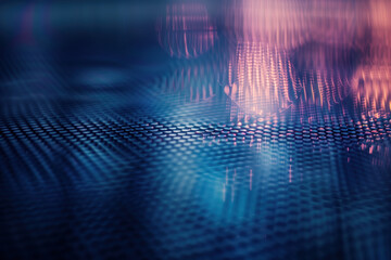 Poster - abstract background with reflections and caustics. hi-tech. futuristic background image. created wit