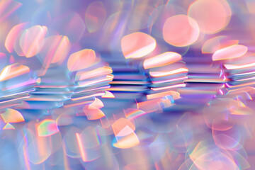 Poster - abstract background with reflections and caustics. hi-tech. futuristic background image. created wit