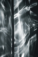Poster - abstract background with reflections and caustics. hi-tech. futuristic background image. created wit