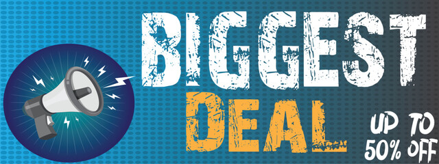 biggest deal 50% off sale

