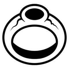 Sticker - magic ring icon