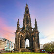 The Scott Monument is a Victorian Gothic monument to Scottish author Sir Walter Scott. It is the largest monument to a writer in the world, Edinburgh