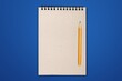 diagram analysis tool notepad with space for Infographic.
