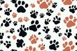 'decoration art print paw projects element cat graphic pet scrapbooking isolated illustration tags drawn craft drawing white animal background clip hand cute design dog watercolour footprint pattern'