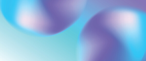 Wall Mural - abstract vibrant gradient mesh background vector. saturated colors blurred fluid texture for modern 