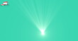 Image of light spots on green background
