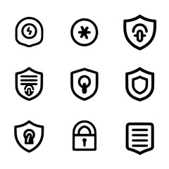 communication icon, security icon, business icon, internet icon, home icon, computer icon, money icon, icon, vector, icons, set, symbol, sign, business, web, illustration, design, internet, home, peop