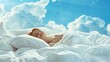 Serene Sleep in the Clouds. Generative ai