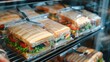 © Olena - Conveniently Packed Sandwiches for On-the-go Snacking. Find them in your local supermarket or food court!