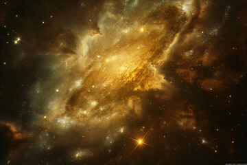 Wall Mural - A mesmerizing panorama of the Milky Way galaxy unfolding above a serene desert mountain range at night.