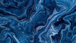 Vivid cerulean blue marble with swirls of navy and white, designed to reflect the depth and movement of ocean waves