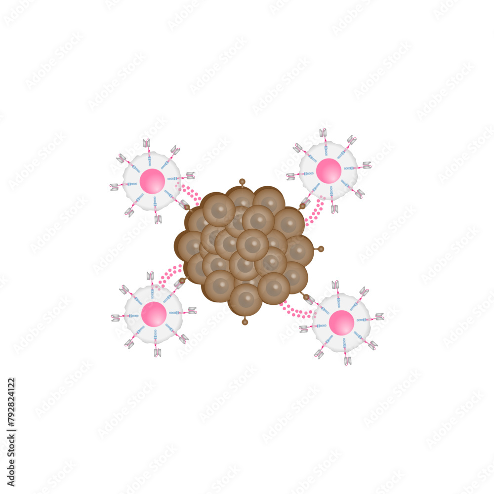 CAR T-cell therapy. Chimeric antigen receptor T cell ,CAR T cell, for ...