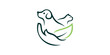 creative logo design animal pet, cat, dog, health, logo design template, icon, vector, symbol, creative idea.