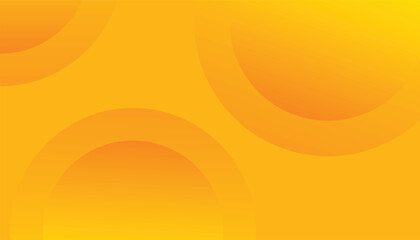 Aufkleber - Yellow abstract geometric background, orange elements with fluid gradient, Modern and Creative Trend design in vector illustration