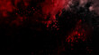 Dark red horror scary background. Old wall texture cement black red background. red background with black grunge background texture in modern art grunge design.