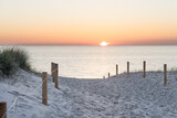 Fototapeta  - Sonnenuntergang an der Ostsee