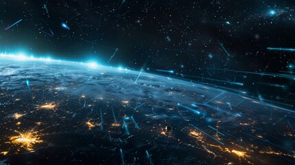 Poster - The Internet of Things is powered by the internet of communication technology. The internet of communication technology is divided into the internet of things, blockchain technology and