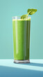 cup of green smoothie