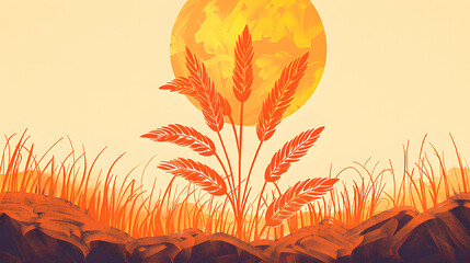 Poster - wheat growth, seeing power through growth