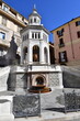 The Bollente, a characteristic fountain from which high-temperature water flows, is much visited in Acqui Terme.