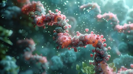 Poster - Conceptual illustration of synthetic biology