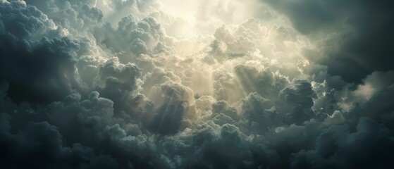 Aufkleber - The clouds are beautiful