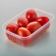 Red Cherry Tomatoes In Plastic tray