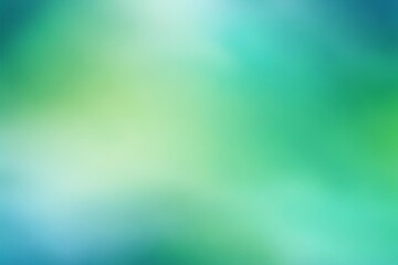 Wall Mural - Abstract gradient smooth Blurred Blue And Green background image