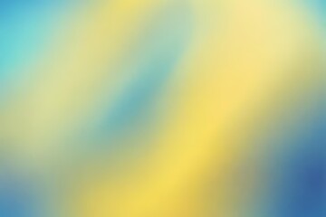 Wall Mural - Abstract gradient smooth Blurred Yellow And Blue background image
