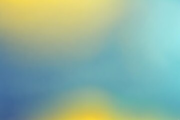 Wall Mural - Abstract gradient smooth Blurred Yellow And Blue background image