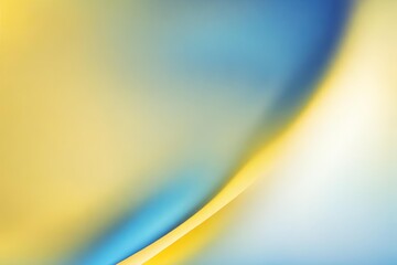 Wall Mural - Abstract gradient smooth Blurred Yellow And Blue background image