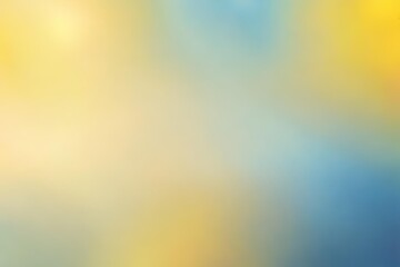 Wall Mural - Abstract gradient smooth Blurred Yellow And Blue background image