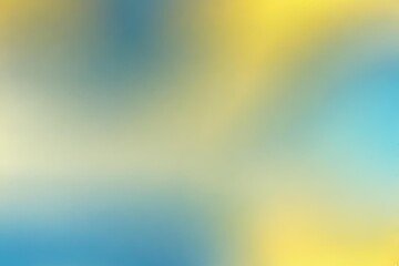 Wall Mural - Abstract gradient smooth Blurred Yellow And Blue background image