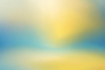 Wall Mural - Abstract gradient smooth Blurred Yellow And Blue background image