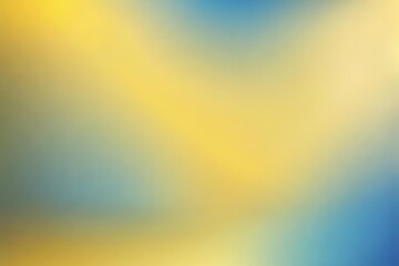 Wall Mural - Abstract gradient smooth Blurred Yellow And Blue background image
