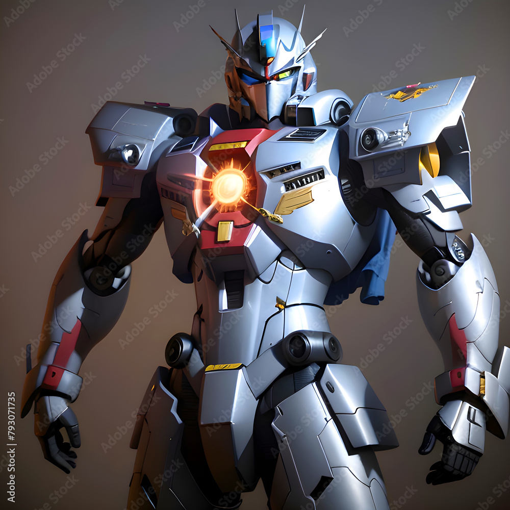 The prototype combat robot "DANGUNN" was created to be used in all ...