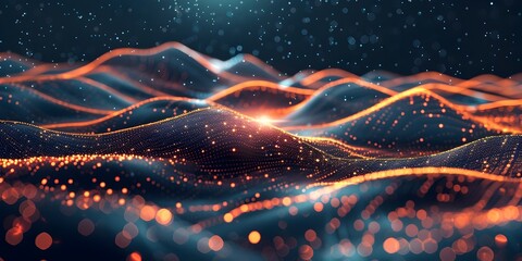 Poster - Captivating Cosmic Landscape An Immersive Virtual Reality Experience with Abstract Designs